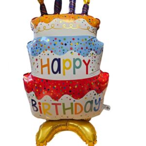 Birthday Cake Centerpiece Balloon