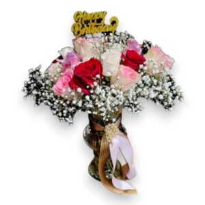 Birthday Glam Flower Arrangement