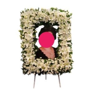 Custom Frame Memorial Display