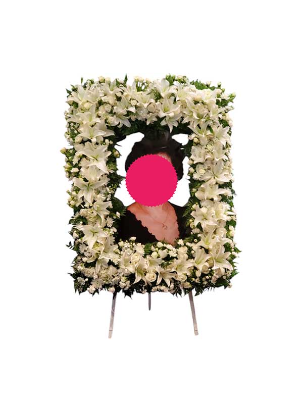 Custom Frame Memorial Display