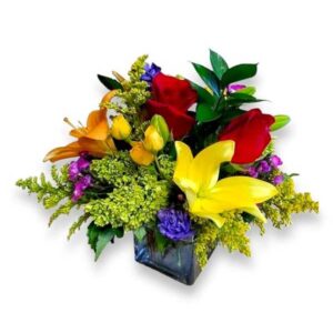 Garden Rainbow Flower Arrangement