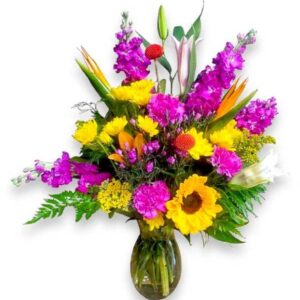 Mango Margherita Flower Arrangement