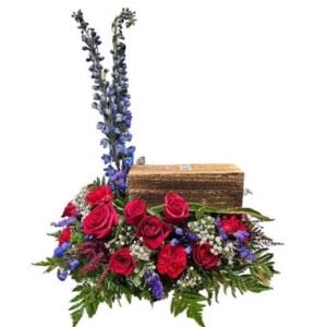 Patriotic Cremation Bouquet