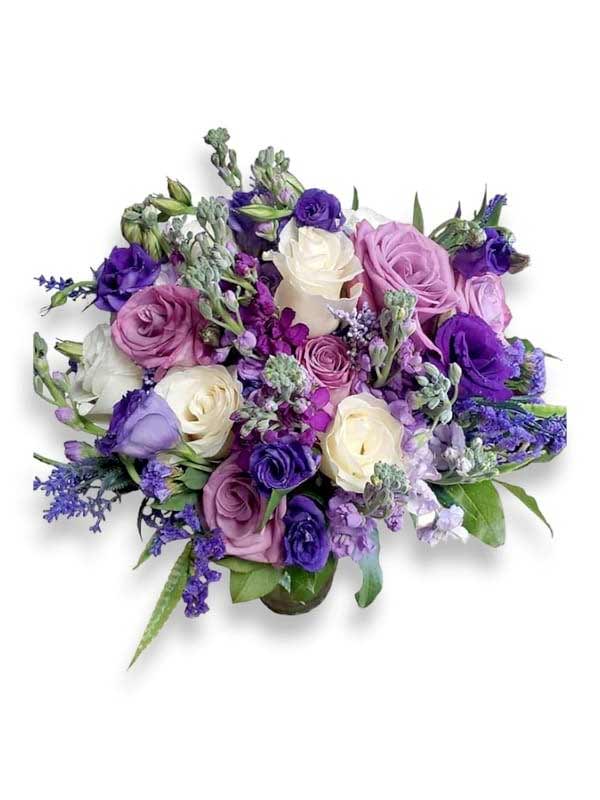 Perfectly Purple Flower Arrangement