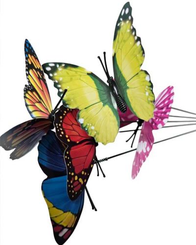 <p>5 Colorful butterflies to be added to your floral or plant order.</p>