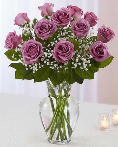 <p>Your Love & Devotion delivered. Surprise your special one with this gorgeous arrangement of lavender roses.</p>
<p>It’s a an unforgettable display of your timeless love that they'll always remember.</p>